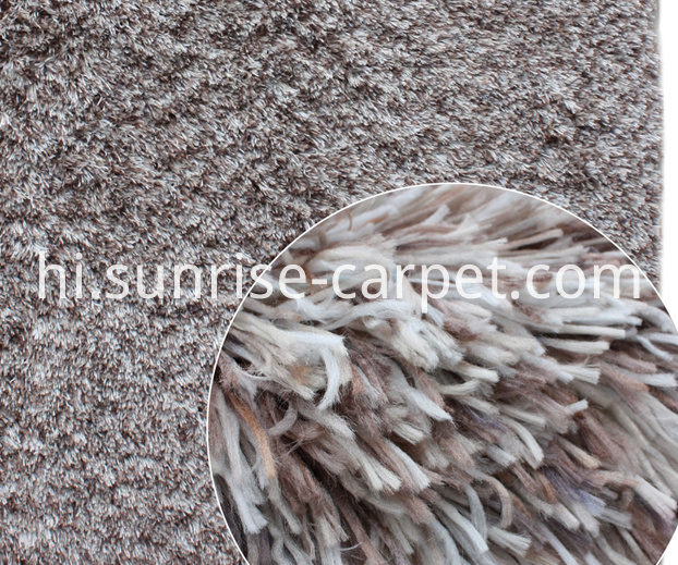 पॉलिएस्टर नकली भेड़ त्वचा झबरा गलीचा Polyester Imitation Sheep Skin Shaggy Rug